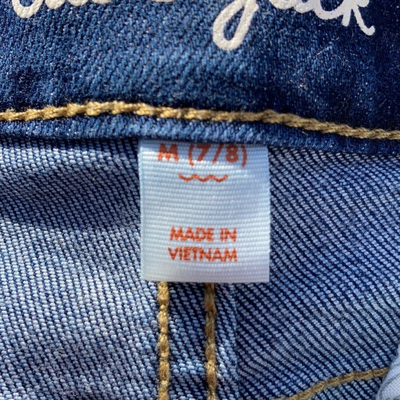 Cat & Jack Girl’s Jean Short // Size M 7-8 - Picture 3 of 9